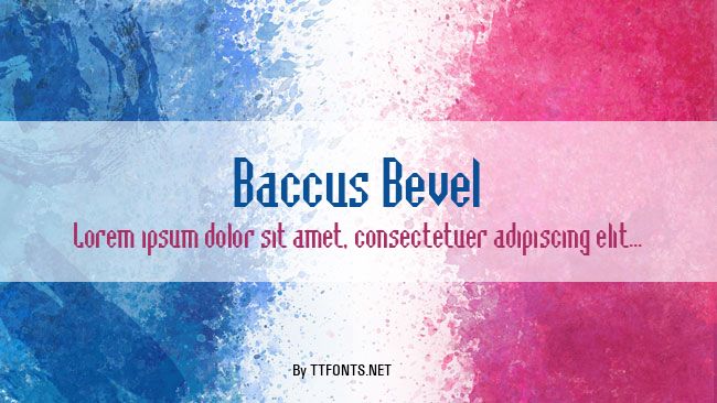 Baccus Bevel example